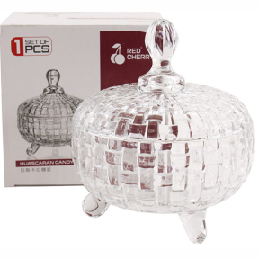 Сахарница стеклянная 400мл S701 Сахарница стеклянная 400мл S701