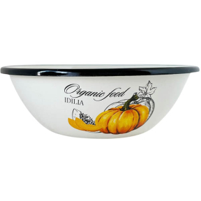 Миска емальована 0.6л 0305/2 Гарбуз