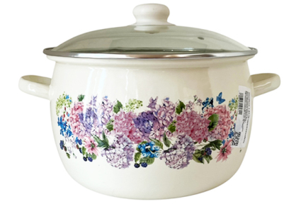 Каструля емальована 7л 61920/2 Анабель сферична