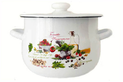 Каструля емальована 4.75л 1715/2 різне