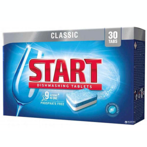 Таблетки для посудомийних машин Start Clas 30шт