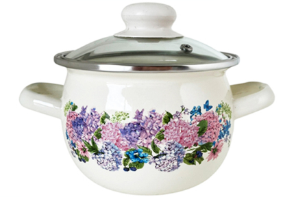 Каструля емальована 1.5л 61908/2 Анабель