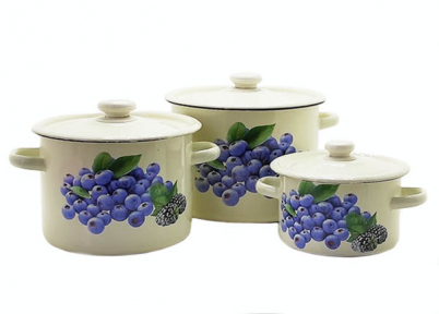 Набір емальований 242 Лохина молочна