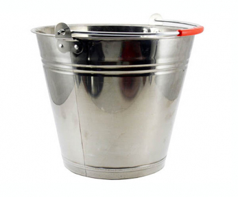 Ведро из нержавеющей стали 12л без крышки In