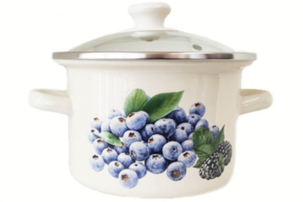 Каструля емальована 2л 63110/2 Лохина