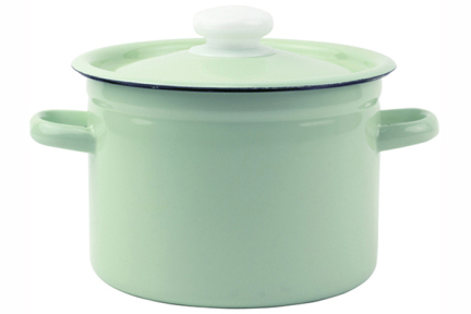 Каструля емальована 3л 1612/4 М ятна прохолода