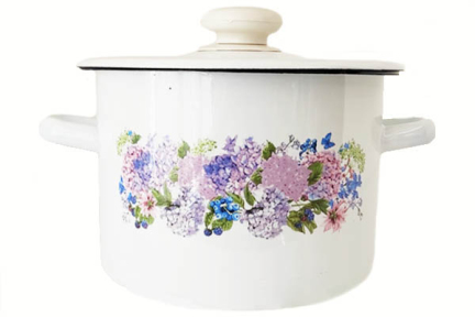 Кастрюля эмалированная 3л 1612/2 Анабель