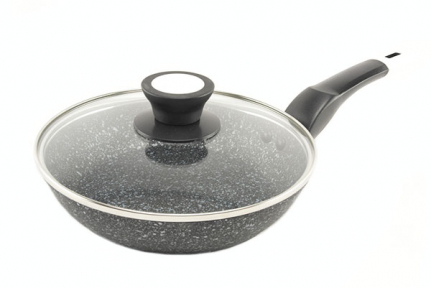 Сковорода с антипригарным покрытием 240мм Гранит 1481