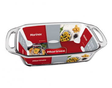 Деко скляне прямокутне 2.7л Marinex 6535