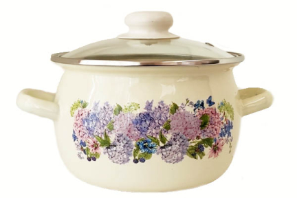 Кастрюля эмалированная 2.5л 61911/2 Анабель