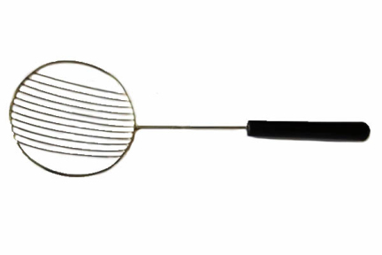 Шумовка из нержавеющей стали с пластмассовой ручкой 19775 Общепит