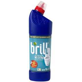 Средство для унитаза 1л BRILL WC EXTRA морская свежесть