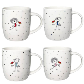 Кухоль керамічний 360мл  Love Love 4160-82