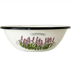 Миска эмалированная 0.6л 0305/2 Лаванда