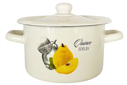 Кастрюля эмалированная 2л 1610/2 Айва Идиллия