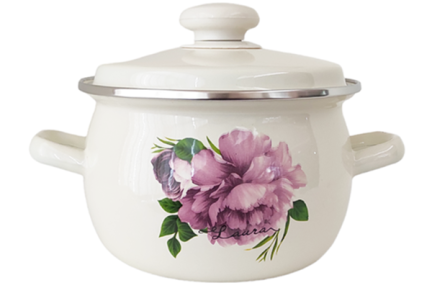 Кастрюля эмалированная 2.5л 1911/2 Лаура