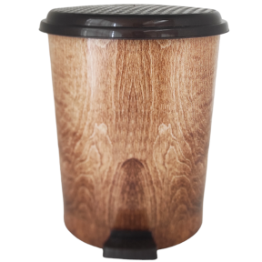 Ведро пластмассовое с педалью 16л Дерево Ведро пластмассовое с педалью 16л Дерево