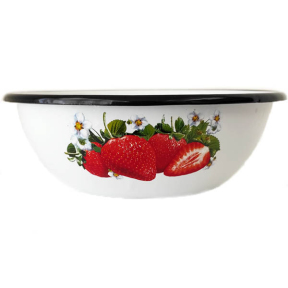 Миска емальована 1.5л 0308/2 Полуниця