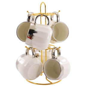 Сервиз чайный 6 предметов фарфор 6855-2