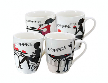 Чашка керамічна 330 мл Дівчата А-45