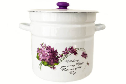 Кастрюля эмалированная 12л 1624/2 Виола