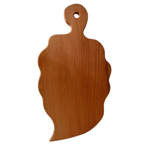 Доска разделочная деревянная Листок средняя Х