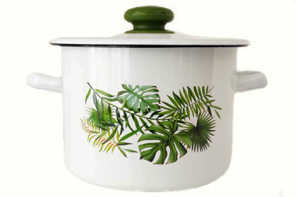 Каструля емальована 3л 1612/2 Монстера