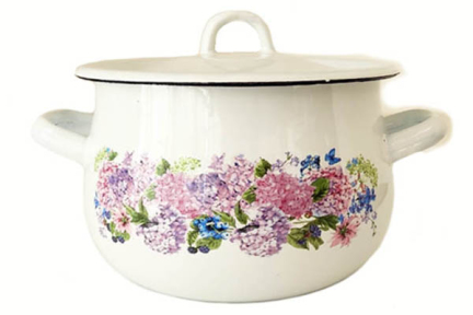 Кастрюля эмалированная 3.5л 1713/2 Анабель