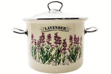 Каструля емальована 5.5л 83117 Лаванда