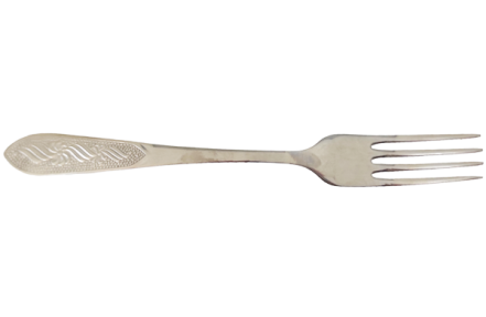 Виделка столова з нержавіючої сталі Косичка ВТ-6
