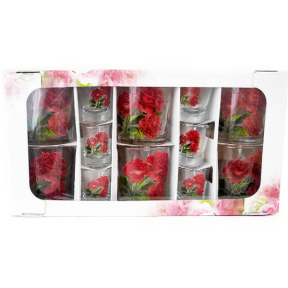 Набір склянок низьких 6 стаканів + 6 чарок Мікс