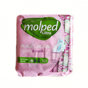 Прокладки гігієнічні MOLPED 4 каплі 10 штук