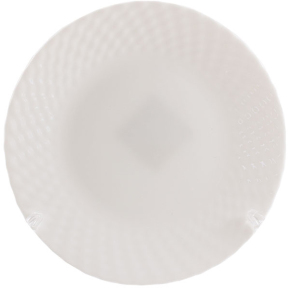 Тарелка стеклокерамика мелкая №8 White DIAMOND