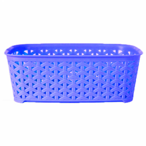 Корзина без крышки 3л голубой К10-439