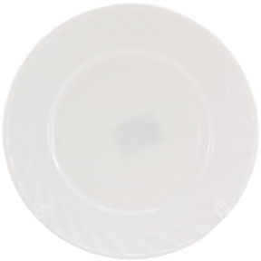 Тарелка стеклокерамика мелкая №9.5 White О30095СЕ