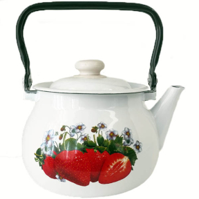 Чайник эмалированный 2.5л 2710/2 Клубника