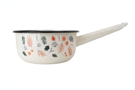 Ковш эмалированный 1.5л 21082/2 без крышки Осень