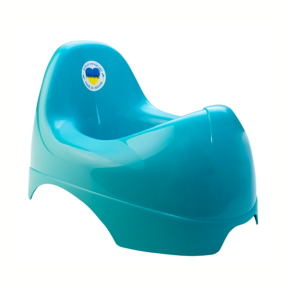 Горщик дитячий пластмасовий Бамбіно бірюза