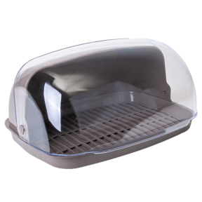 Хлебница пластмассовая 32*25 малая капучино