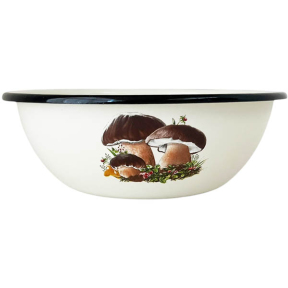 Миска емальована 1.5л 0308/2 Гриби
