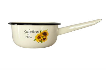 Ківш емальований 1.5л 21082/2 Сонце