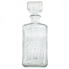 Графин стеклянный 1л квадратный 9097-4