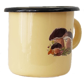 Кружка эмалированная 0.4л 01031/2 Грибы