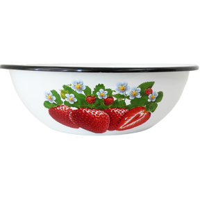 Миска емальована 2.5л 0311/2 Полуниця