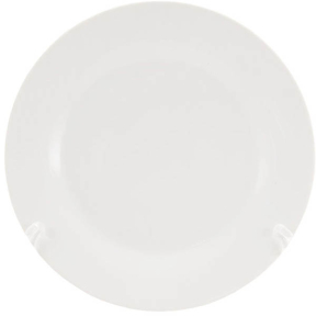 Тарелка керамическая мелкая Белая №8 01