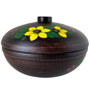 Пловница 3л Подсолнечник с крышкой красная глина