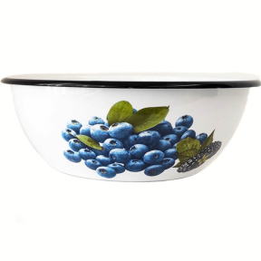 Миска эмалированная 4.0л 0314/2 Черника