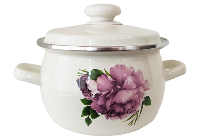 Каструля емальована 1.5л 1908/2 Лаура