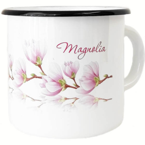 Кухоль емальований 1л 0107/2 Магнолія