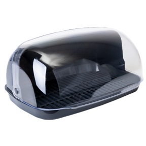 Хлібниця пластмасова 32*25 мала граніт